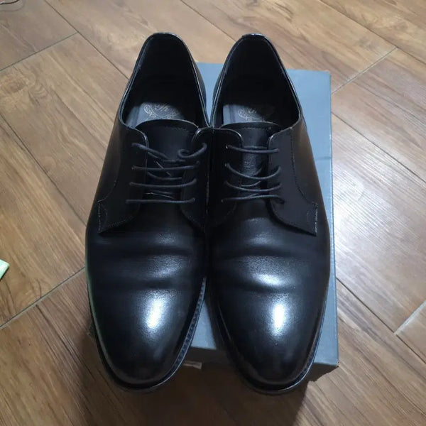 [BUNJANG] Tandy Men's Dress Shoes Black Leather Size 280 / 정품 탠디 정장구두 280
