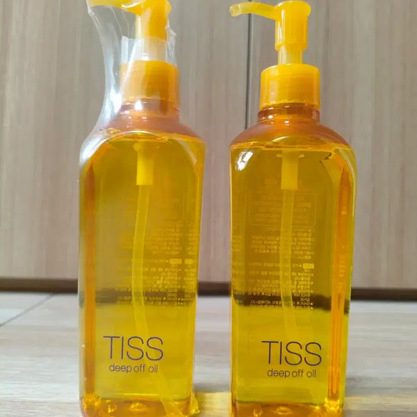 [BUNJANG] Shiseido Tiss Deep Off Cleansing Oil 280ml (2-Piece Set) / 시세이도 티스 딥 오프 클렌징오일 280ml 2개