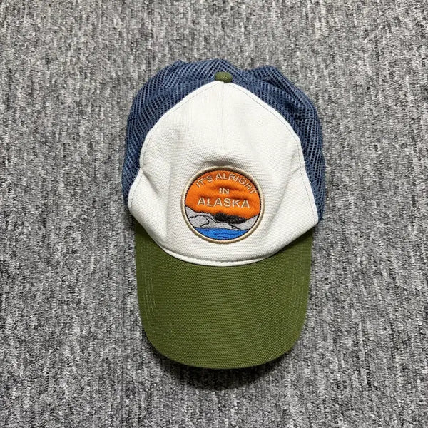 [BUNJANG] Zara Patch Mesh Ball Cap / 자라 패치 메쉬 볼캡