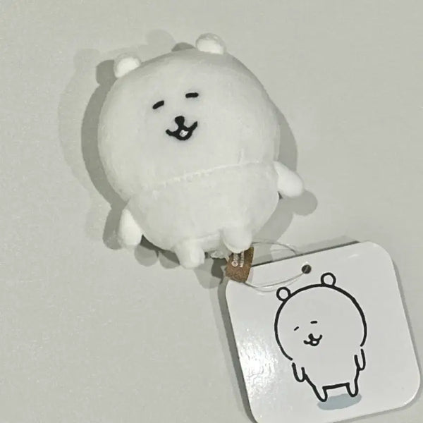 [BUNJANG] Nongdamgom Smiling Damgom Mini Plush Keychain Doll / 농담곰 미니 누이 웃는 담곰이 키링 인형