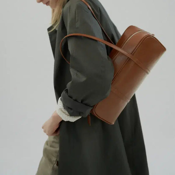 [BUNJANG] ORE Boy Bag Leather Camel / 새상품) ORE 보이백 레더 카멜