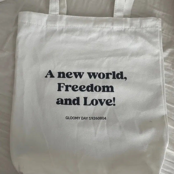 [BUNJANG] The Most Beautiful Moment in Life Eco Bag / 사의찬미 에코백