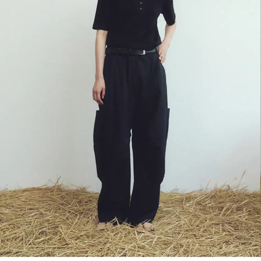 [BUNJANG] Ethos Light Trooper Pants Black M / 에토스 light trooper pants M 새상품