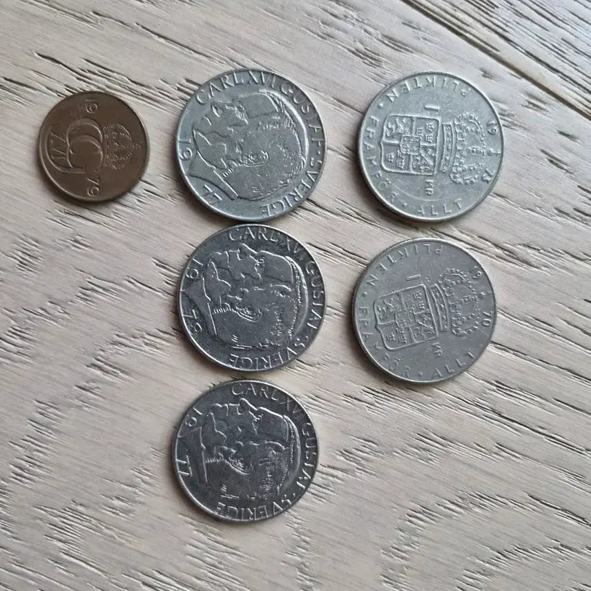[BUNJANG] Sweden Royal Coin Set (1978-1979) / 스웨덴 왕실 동전 1978-1979년