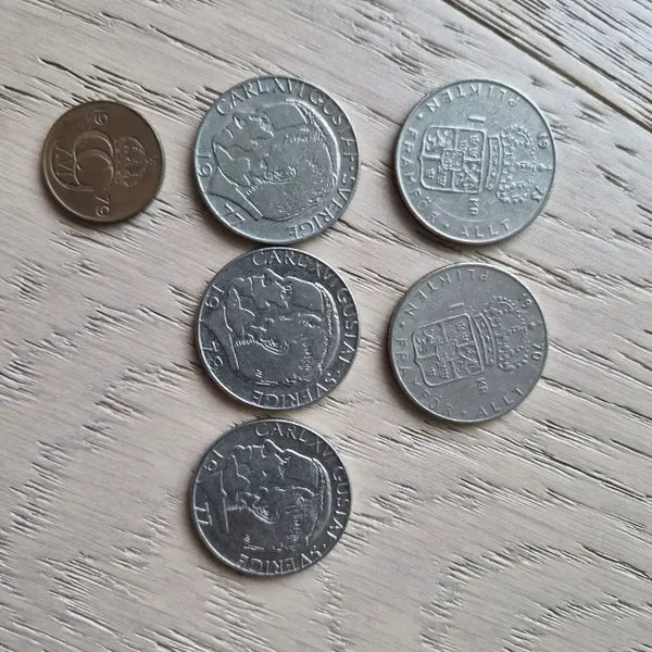 [BUNJANG] Sweden Royal Coin Set (1978-1979) / 스웨덴 왕실 동전 1978-1979년