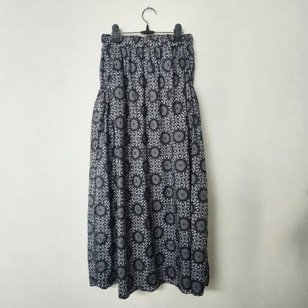 [BUNJANG] Patterned Long Skirt / 패턴 롱 스커트  프리