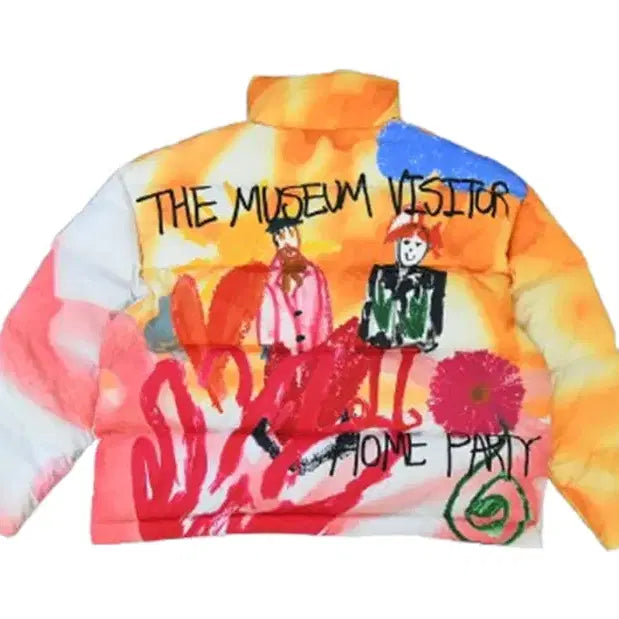 [BUNJANG] MUSEUM PARTY Down Jacket (Orange) M / (새상품, 네고가능)MUSEUM PARTY DOWN JACKET (ORANGE) M