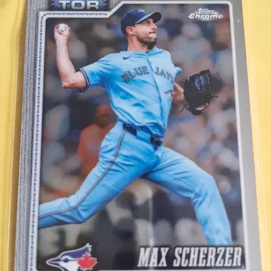 [BUNJANG] MLB Toronto Max Scherzer 2026 Chrome Card / MLB 2026 토론토 맥스 슈어저 크롬카드