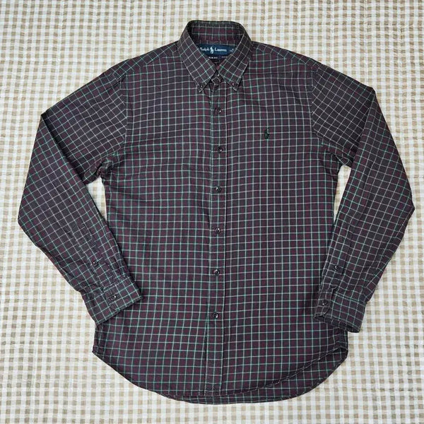 [BUNJANG] Polo Ralph Lauren Men's Long Sleeve Check Shirt / 폴로 랄프로렌 긴소매 셔츠 남자100