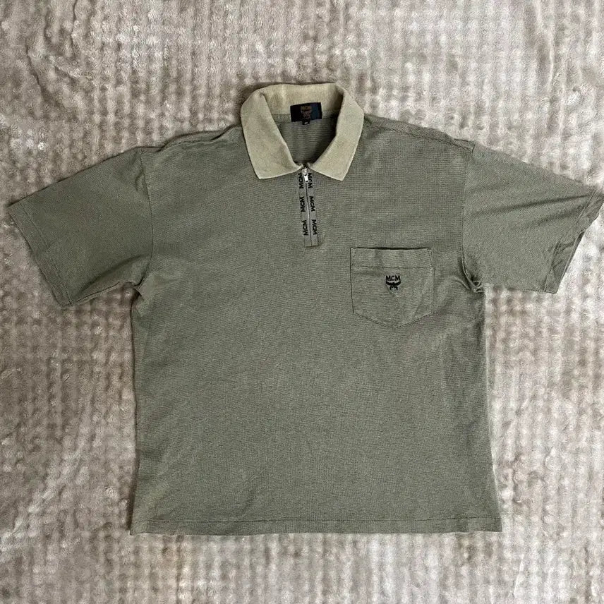 [BUNJANG] MCM Short Sleeve Polo Shirt M/95 / MCM 반팔 카라티 M/95