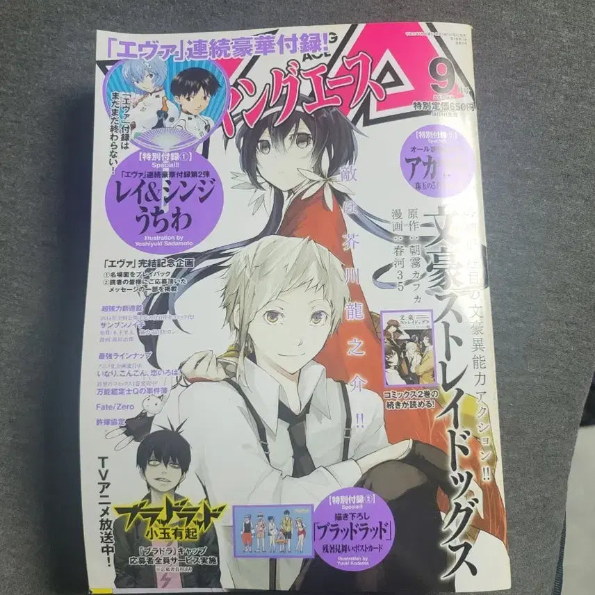 [BUNJANG] Bungo Stray Dogs Ace September Issue / 영에이스 13.9월호 문스독