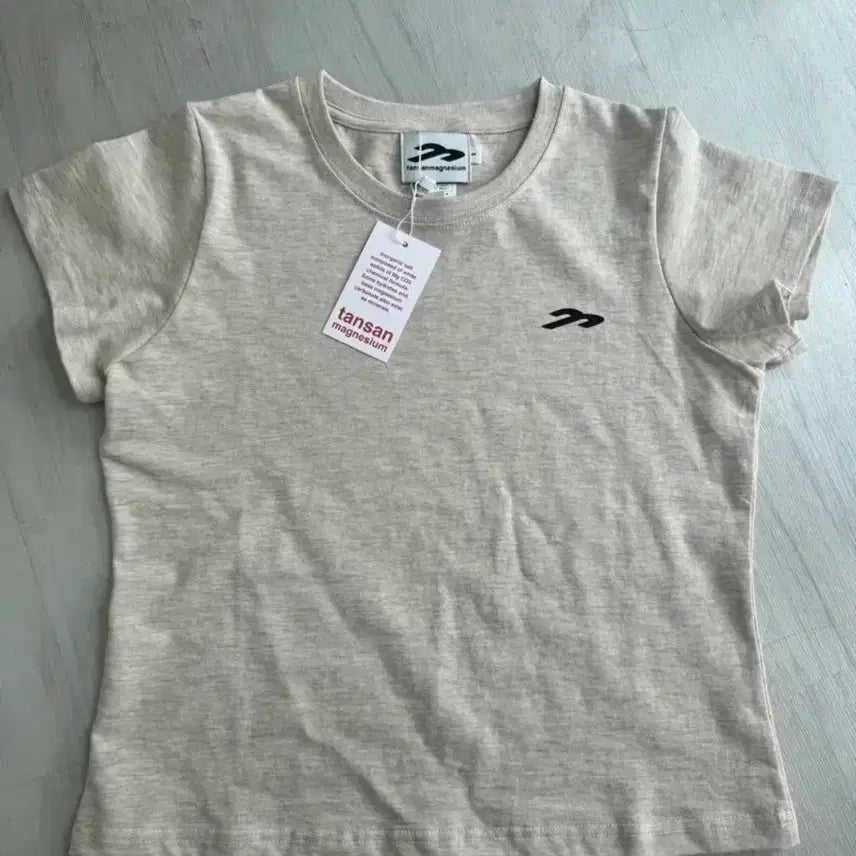 [BUNJANG] Magnesium Carbonate Mountain T-Shirt Ivory / 탄산마그네슘 마운틴 티셔츠 아이보리 1