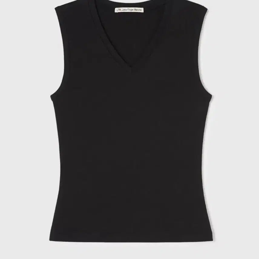 [BUNJANG] Rex Finger Marche Soft V-Neck Sleeveless Top / LFM 브이넥 나시 soft v neck sleeveless