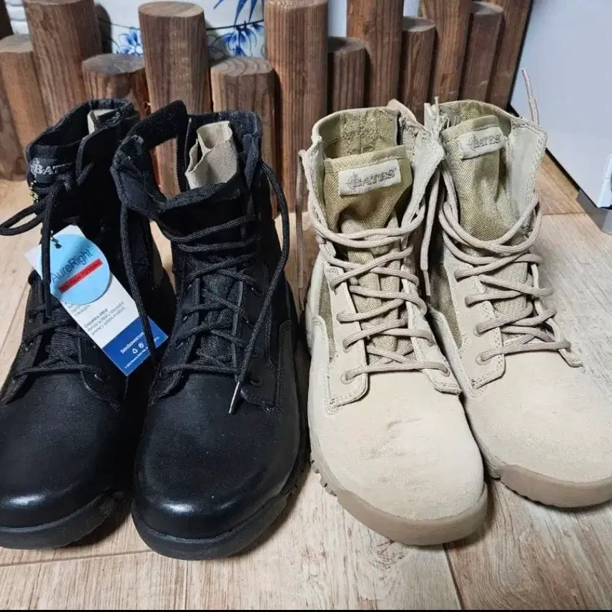 [BUNJANG] Bates Tactical Boots (Desert/Black) - 245mm / BATES  전투화 블랙1/베이지1(245mm)미착용 새상품