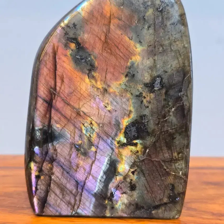 [BUNJANG] Purple Labradorite Mineral Stone / 26081304 좋은 기운을 내뿜는 자색의 독특한 레브라도라이트 광물 수석 팝니다