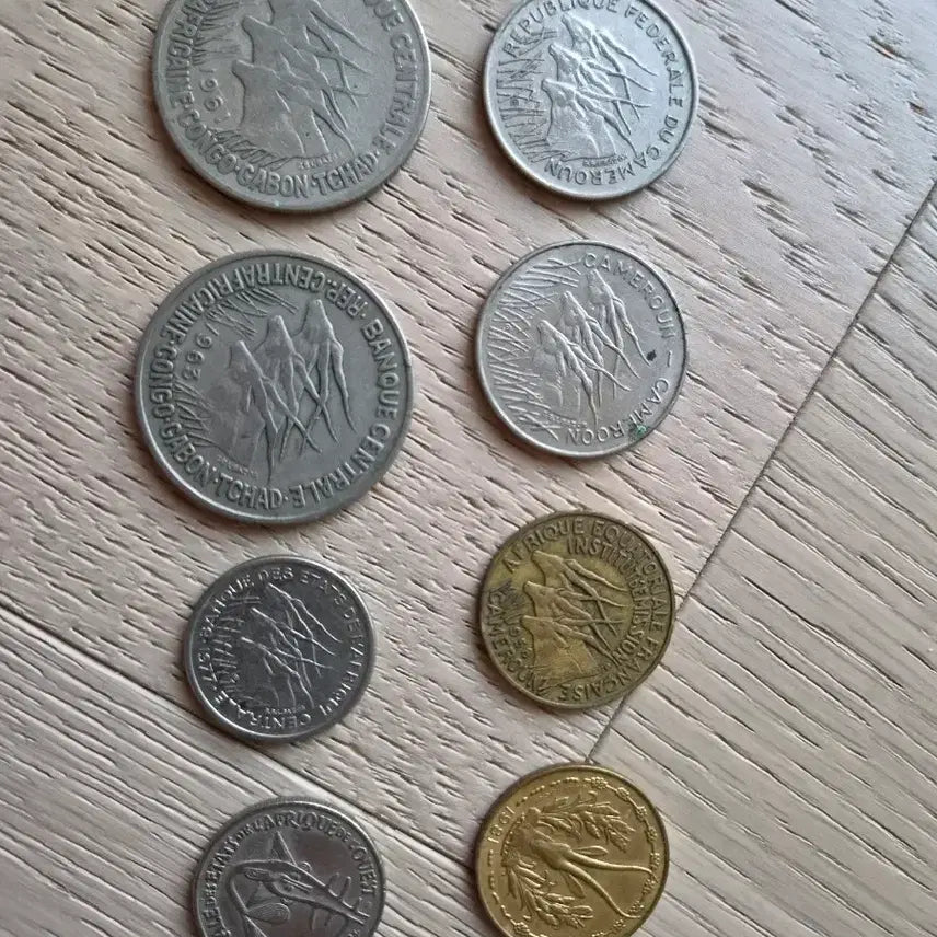 [BUNJANG] Central African Bank Coin Set (1963) / 아프리카 중앙은행 주화 세트
