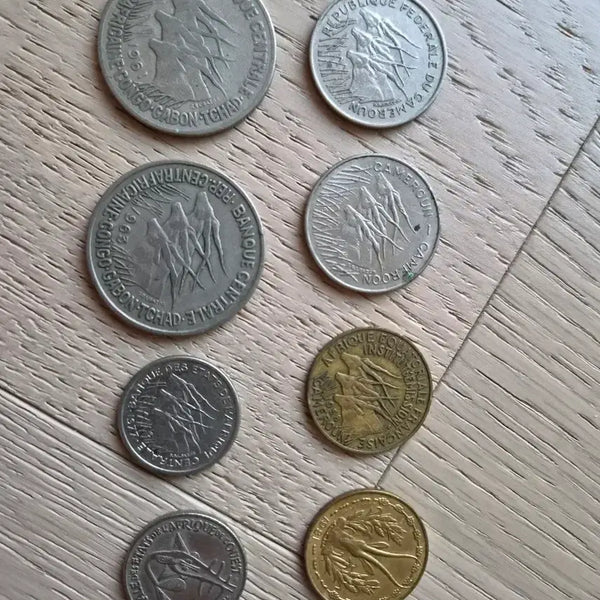 [BUNJANG] Central African Bank Coin Set (1963) / 아프리카 중앙은행 주화 세트