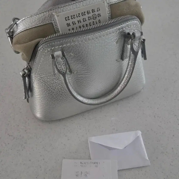 [BUNJANG] Maison Margiela 5AC Micro Bag Silver / (정품) 메종마르지엘 토트백