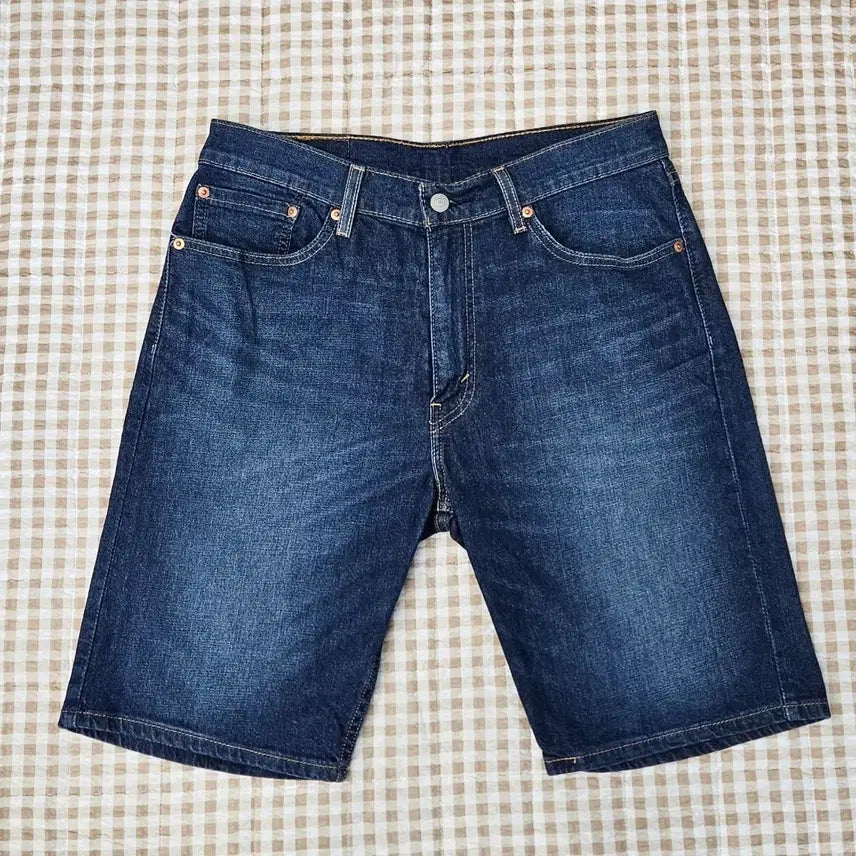 [BUNJANG] Levi's 505 Spandex Denim Shorts - Men's Size 32 / 리바이스 505 스판 데님 반바지 남자32