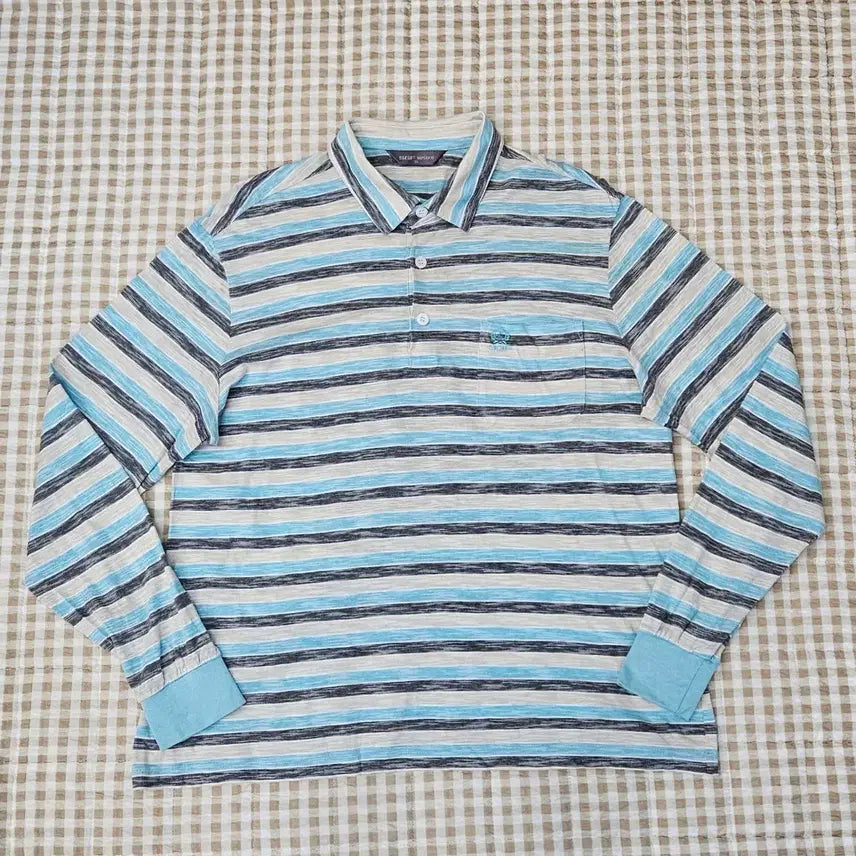 [BUNJANG] SGF Superior Men's Long-Sleeve Polo Shirt - Size 100 / SGF 슈페리어 긴소매 카라티 남자100