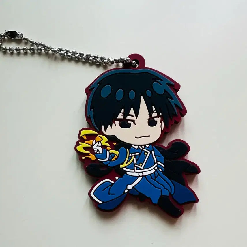[BUNJANG] Fullmetal Alchemist Roy Mustang Rubber Strap / 강철의 연금술사 로이 머스탱 러버스트랩