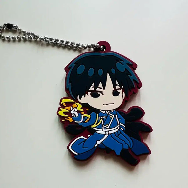 [BUNJANG] Fullmetal Alchemist Roy Mustang Rubber Strap / 강철의 연금술사 로이 머스탱 러버스트랩