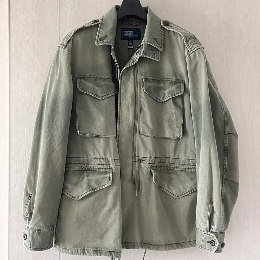 [BUNJANG] Polo Ralph Lauren 26SS Satin Field Jacket M / 폴로 26ss 새티인 필드자켓