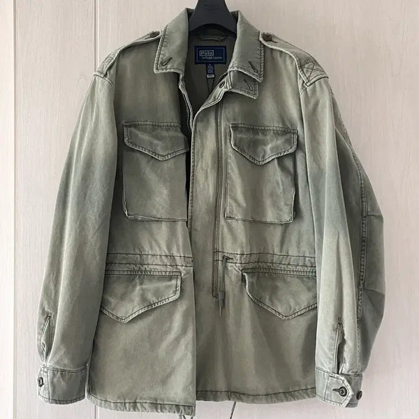 [BUNJANG] Polo Ralph Lauren 26SS Satin Field Jacket M / 폴로 26ss 새티인 필드자켓