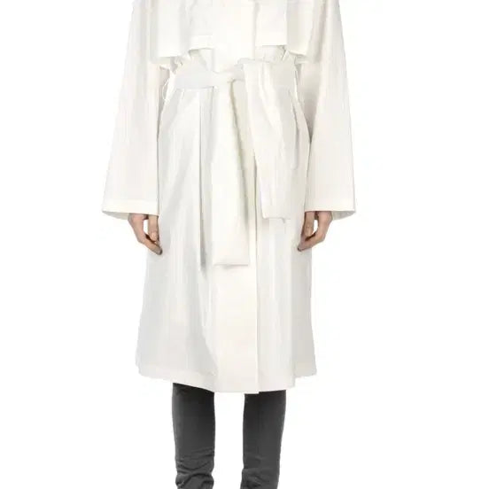 [BUNJANG] Acne Studios Friday Paper Cotton Trench Coat Vintage White Size 38 / 빈티지 아크네 스튜디오 트렌치 코트 화이트 38