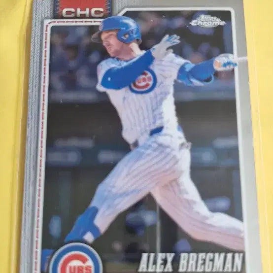 [BUNJANG] MLB 2026 Alex Bregman Chrome Card / MLB 2026 알렉스 브레그먼 크롬카드