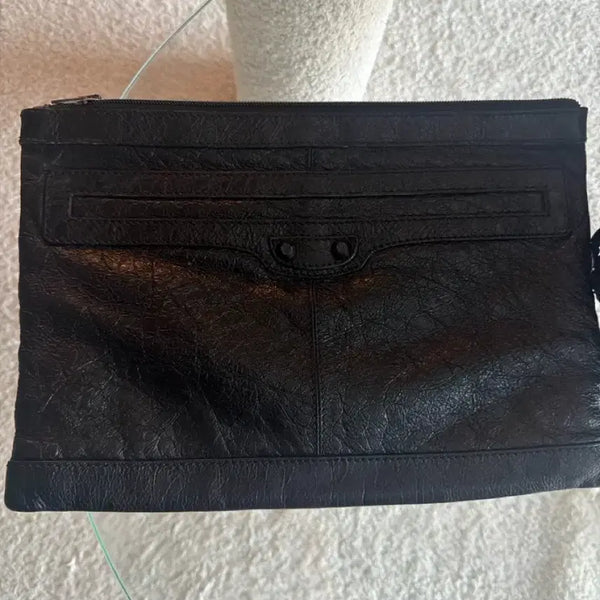 [BUNJANG] Balenciaga Leather Clutch Bag / 정품 발렌시아가 클러치