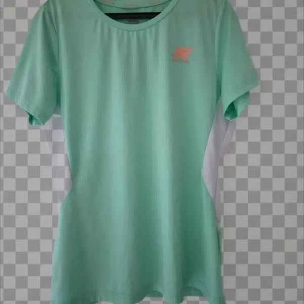[BUNJANG] Skechers Women's Mint Short Sleeve T-Shirt / 스케쳐스 여성 반팔 티셔츠 민트100
