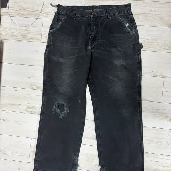 [BUNJANG] Carhartt WIP B11 Single Knee Work Pants Black 34 / 칼하트 B11 싱글니 워크팬츠 블랙 34사이즈