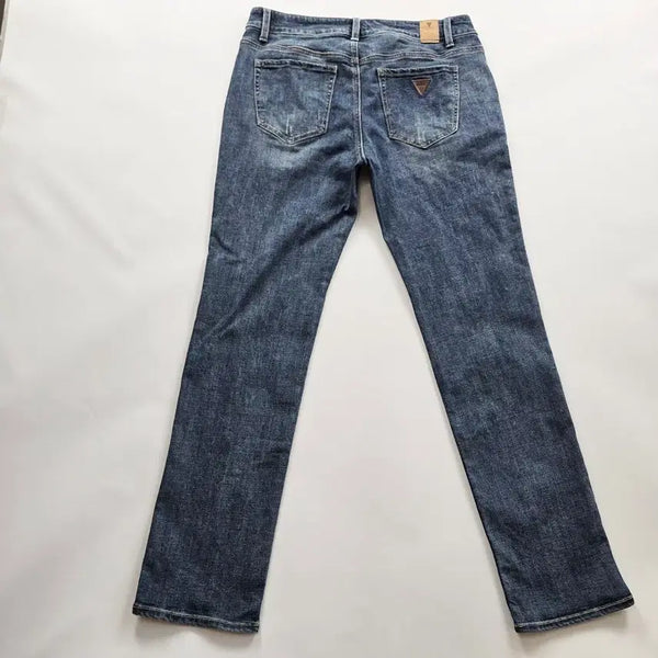 [BUNJANG] GUESS Slim Fit Stretch Washed Denim Jeans Size 34 / 게스 청바지 슬림 스판 워싱 데님팬츠 사이즈34 R6914