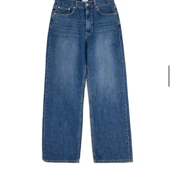 [BUNJANG] YUSE Wide Denim (Mid-Wash) / [S] 유스 와이드 데님 중청