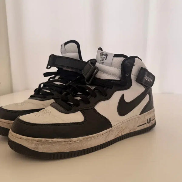[BUNJANG] Nike x Stussy Air Force 1 '07 Mid SP / 나이키 x 스투시 에어 포스 1 '07 미드 SP