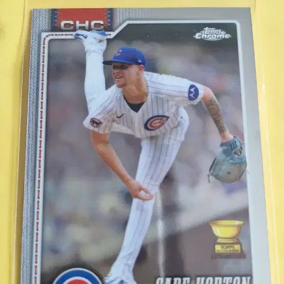 [BUNJANG] MLB Chicago Cubs Cade Horton 2026 Chrome Card / MLB 2026 시카고컵스 케이드 호튼 크롬카드