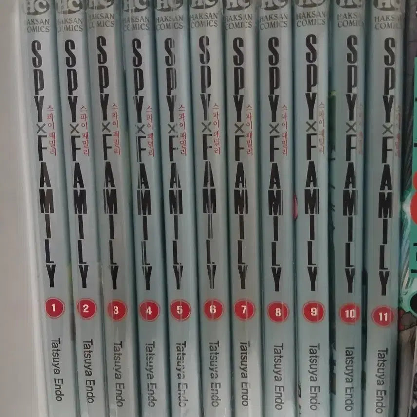 [BUNJANG] Spy x Family Complete Manga Set (Volumes 1-11) + "Family Portrait" Limited Edition / 스파이 패밀리 만화책 1~11 전권,가족의 초상 한정판 판매