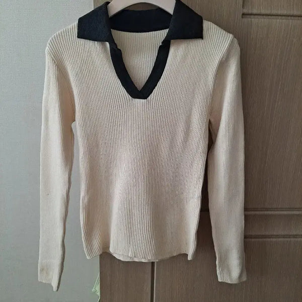 [BUNJANG] Ribbed Knit T-Shirt / 골지 쫄티s