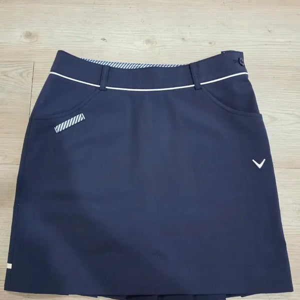 [BUNJANG] Callaway Golf Skirt Navy 25-inch Waist / 겔러웨이 골프 골프 스커트 네이비 64cm  25인치