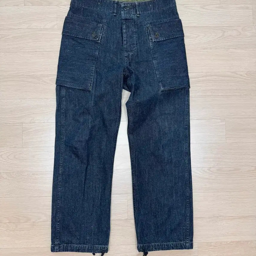 [BUNJANG] RRL Denim Monkey Pants (30x30) / RRL 대님 몽키 팬츠 30x30