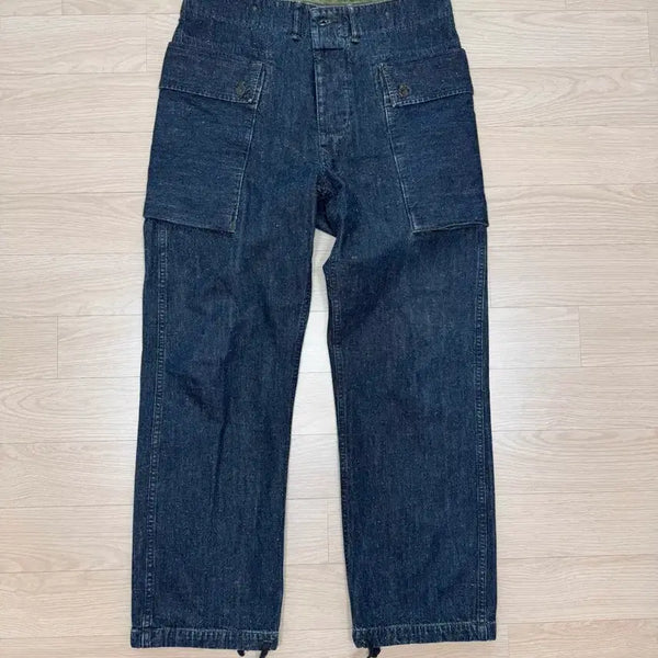 [BUNJANG] RRL Denim Monkey Pants (30x30) / RRL 대님 몽키 팬츠 30x30