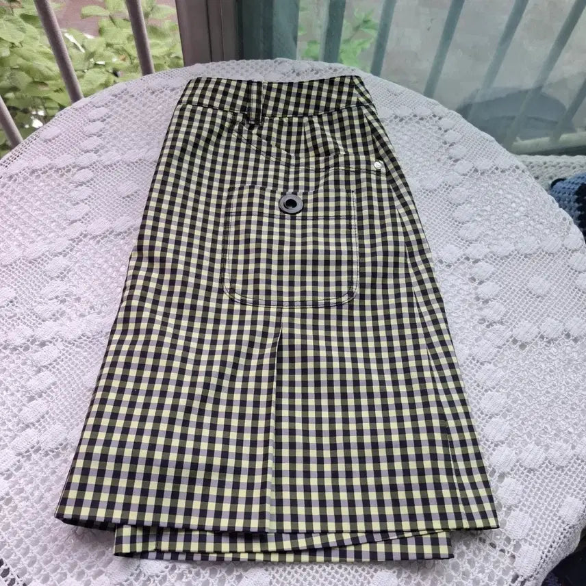 [BUNJANG] Woolsey Golf Skirt Check Pattern Size 70 / 울시 골프스커트 70