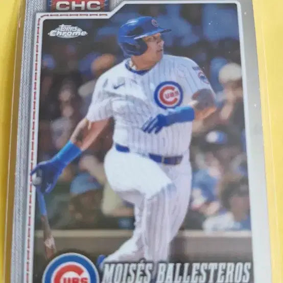 [BUNJANG] MLB Chicago Cubs Moises Ballesteros 2026 Chrome Card / MLB 2026 시카고컵스 모이세스 바예스테로스 크롬카드