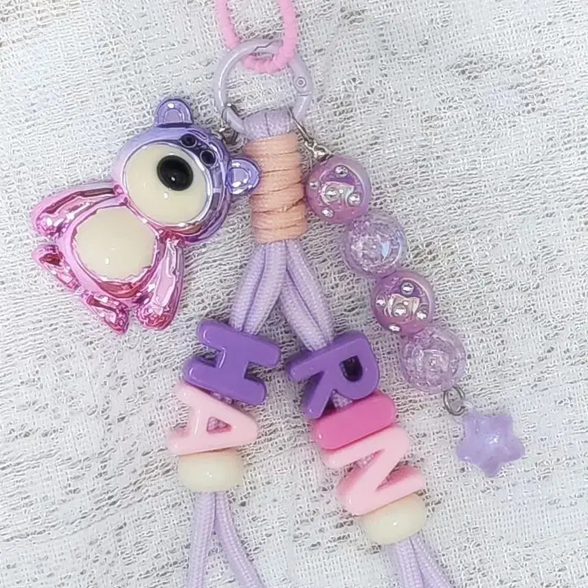 [BUNJANG] Customizable Handmade Initial Keychain / 이니셜키링