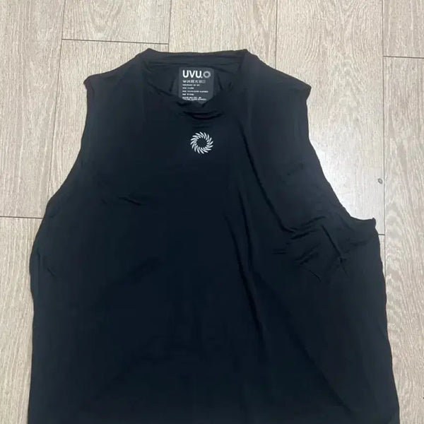 [BUNJANG] UVU Sleeveless T-shirt Black XL / UVU 민소매 티셔츠 블랙 xl