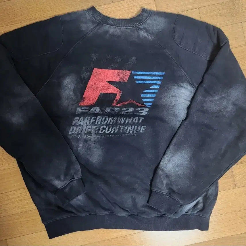 [BUNJANG] PARFROMWHAT Washed Sweatshirt / 파아카이브 파프롬왓 워시드 스웨트셔츠 맨투맨 1