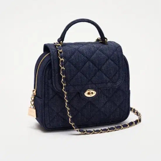 [BUNJANG] Cardinal Red Two Art Bag Denim / 카디널레드 투아트백 데님