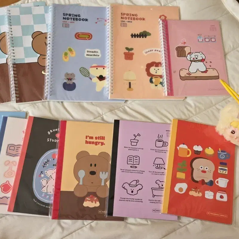 [BUNJANG] Brunch Brother Notebook/Pencil Case/Pen Set / 브런치 브라더 노트/필통/펜 세트