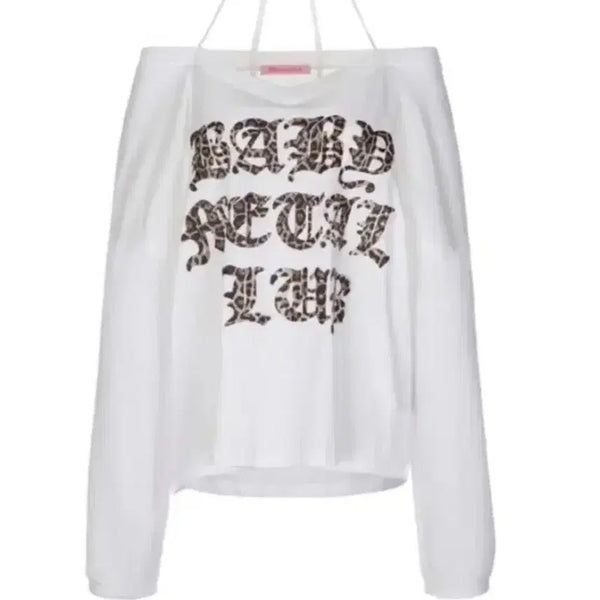 [BUNJANG] Babymetalclub Off-Shoulder Top / 베이비메탈클럽 베메클 오프숄더